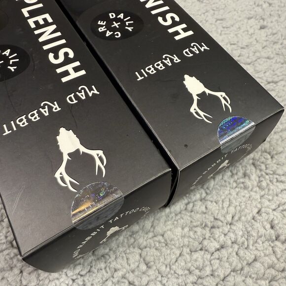 2-Pack Mad Rabbit Replenish Body Lotion 3.4 oz Daily Tattoo Skin Care New In Box - Picture 5 of 7